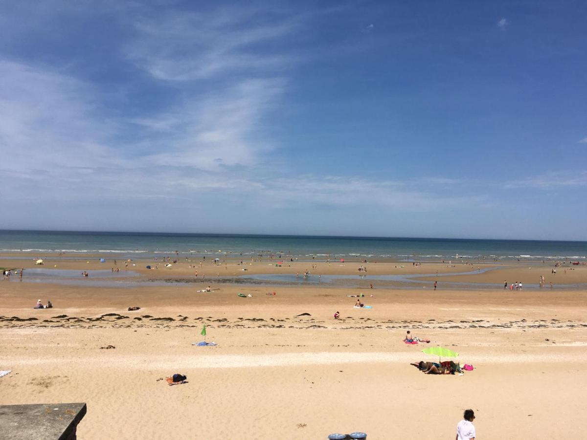 Beau Front De Mer Cosy Acces Direct Plage St Aubin Sur Mer Bernieres-sur-Mer Exterior photo